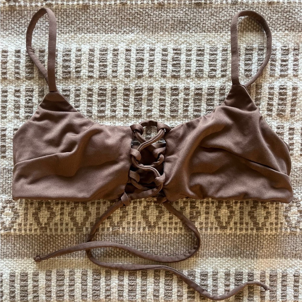 San Lorenzo Chocolate Bikini Top